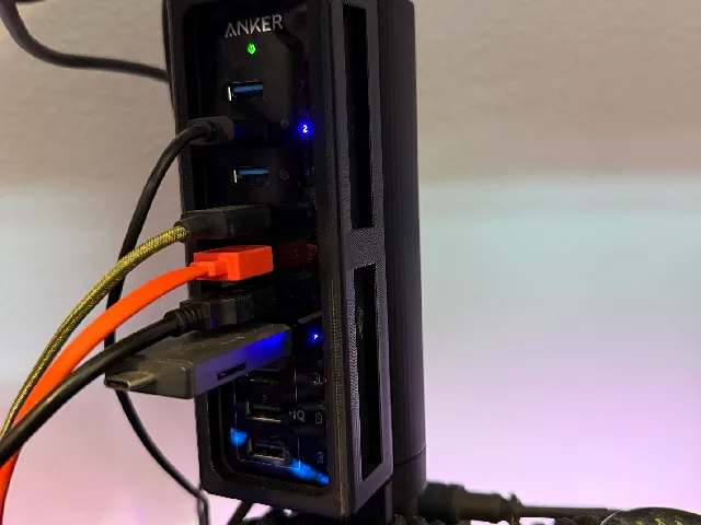 Anker USB Hub Mount for Monitor Stand