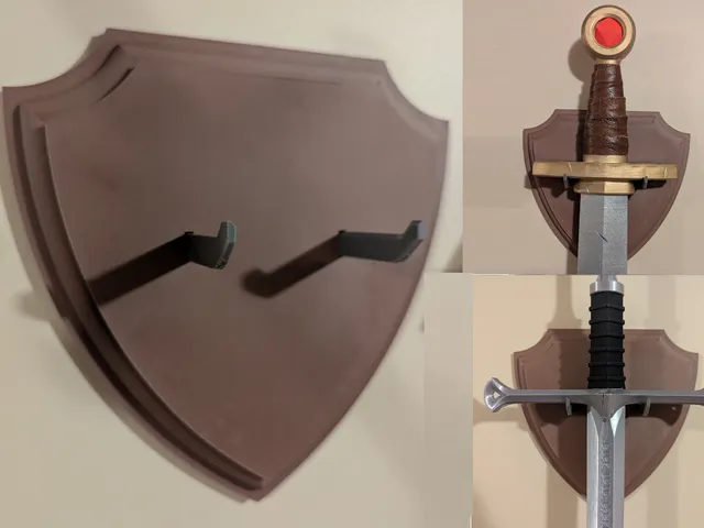 Decorative Sword-Wall Mount