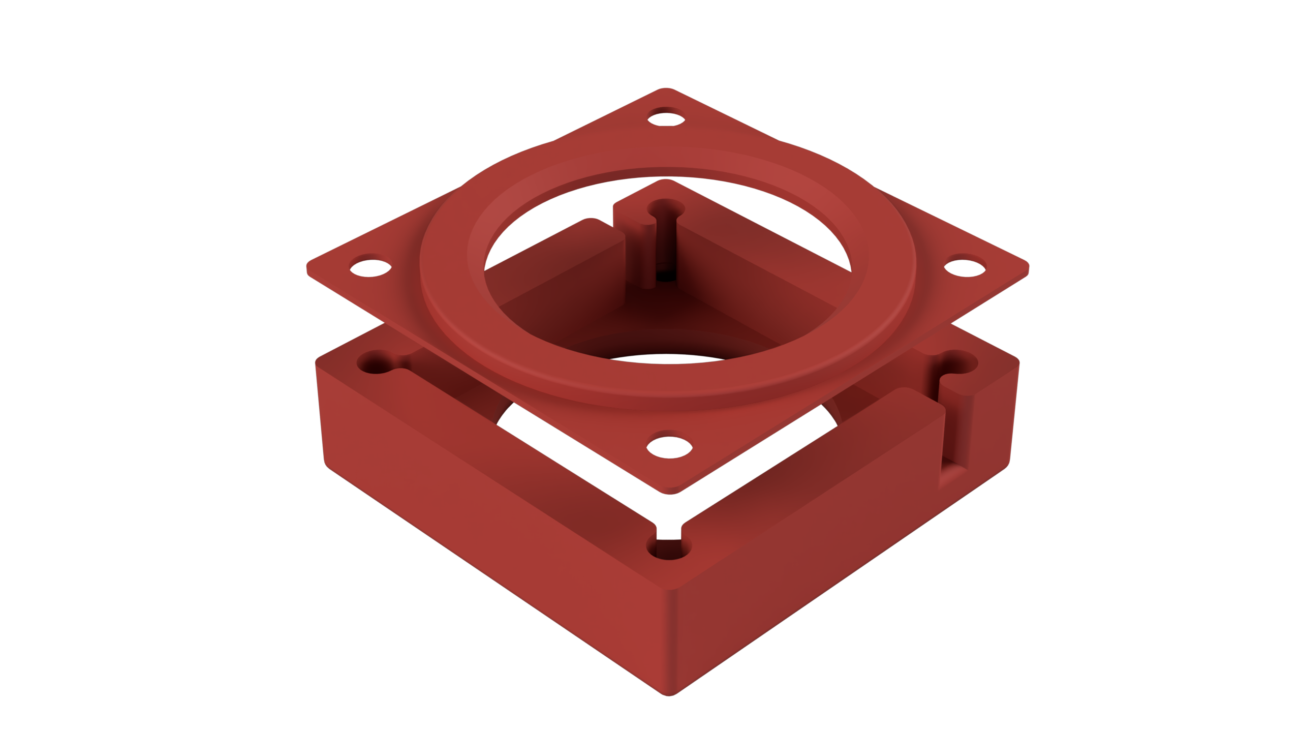 30x30x7 Fan Adapter for Squirrelbrains Raspberry Pi 4 Case