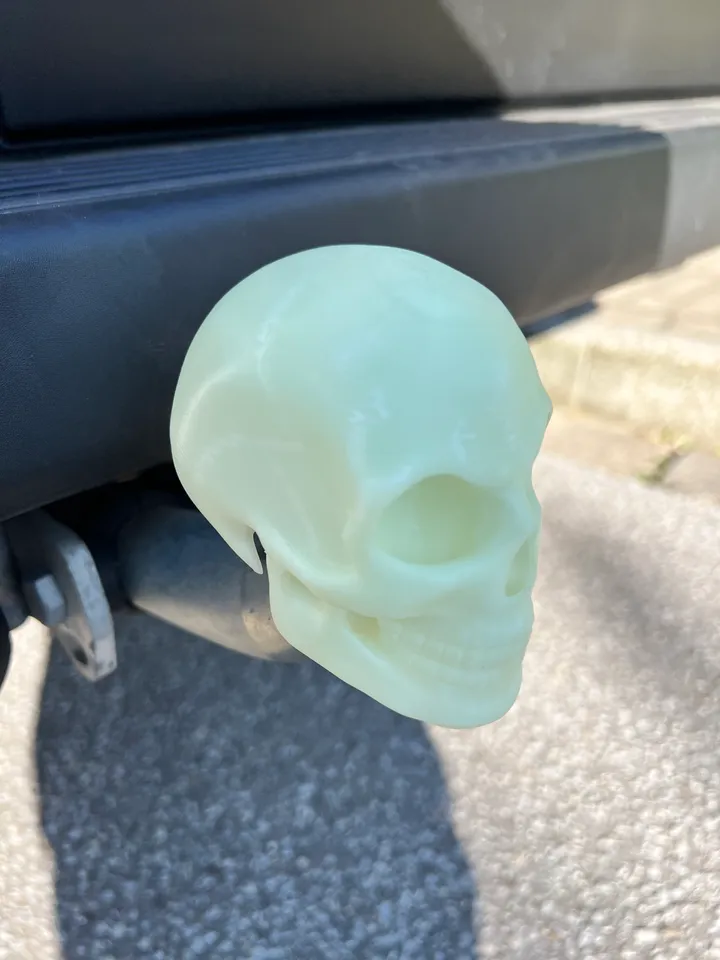 Skull hitch tow ball cover 50mm by Twotone74