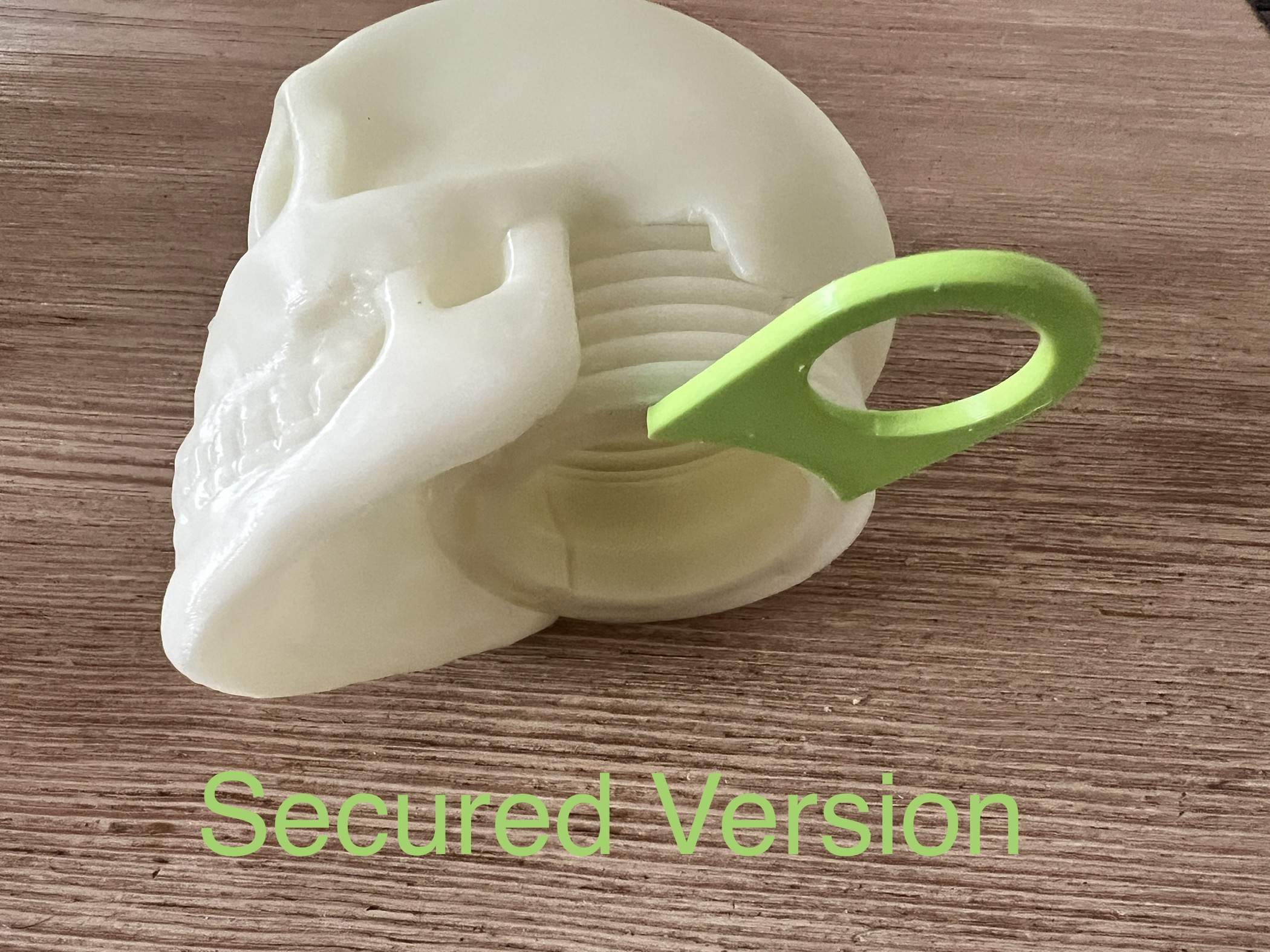 Skull hitch tow ball cover 50mm by Twotone74 Download free STL model