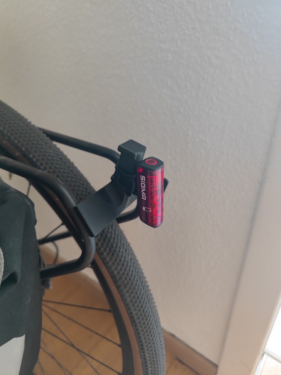 Bike Backlight  Mount for ACID Gravel Carrier