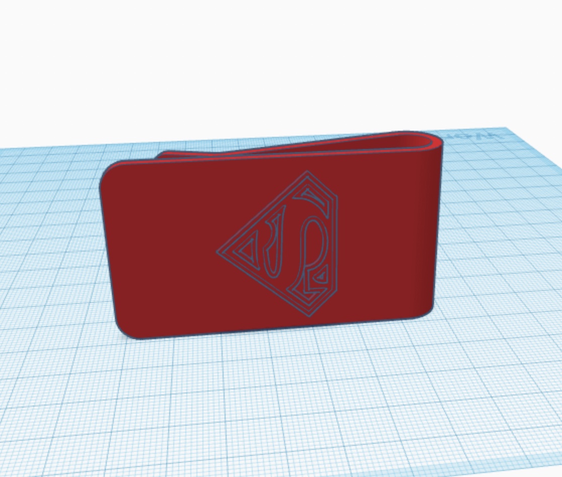 Superman Money Clip