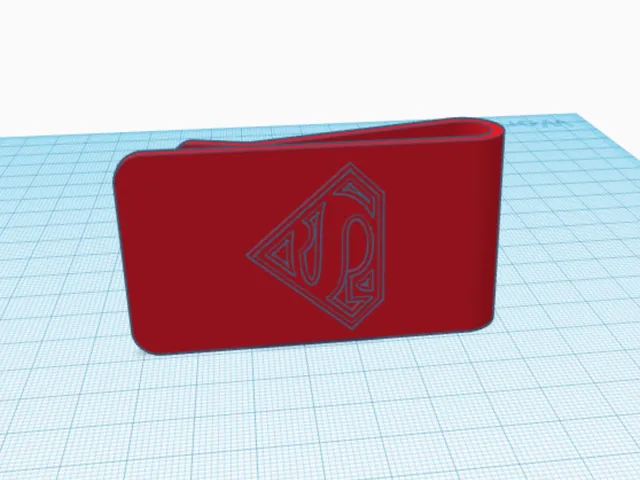Superman Money Clip