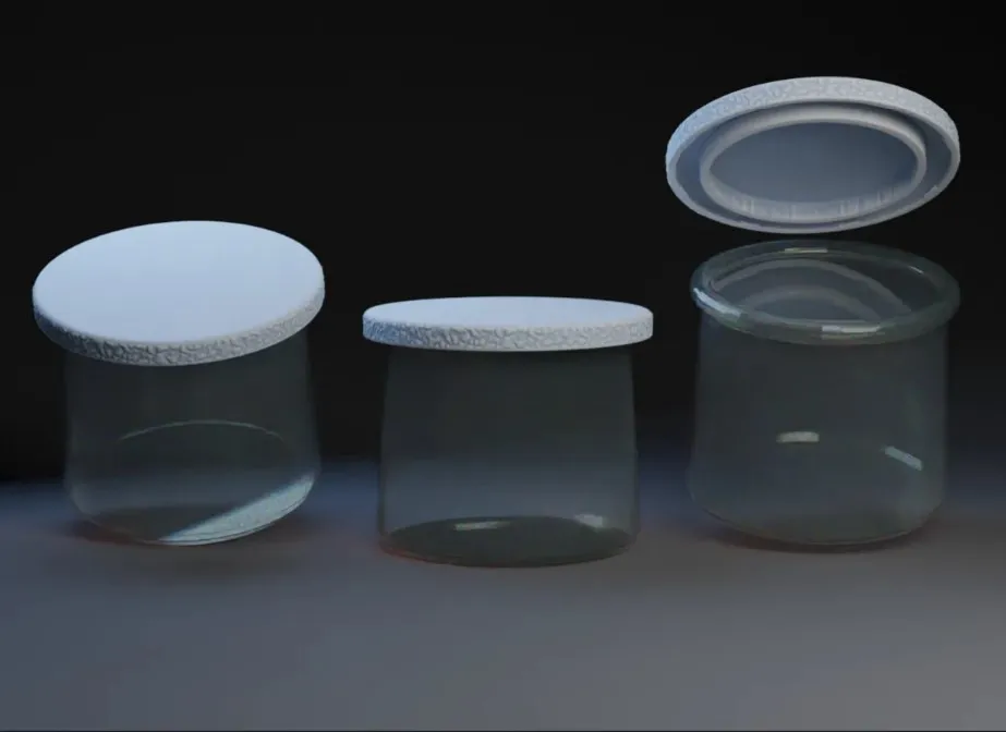 Squiggly Top Oui Yogurt Cap by Peter Farell | Download free STL model | Printables.com