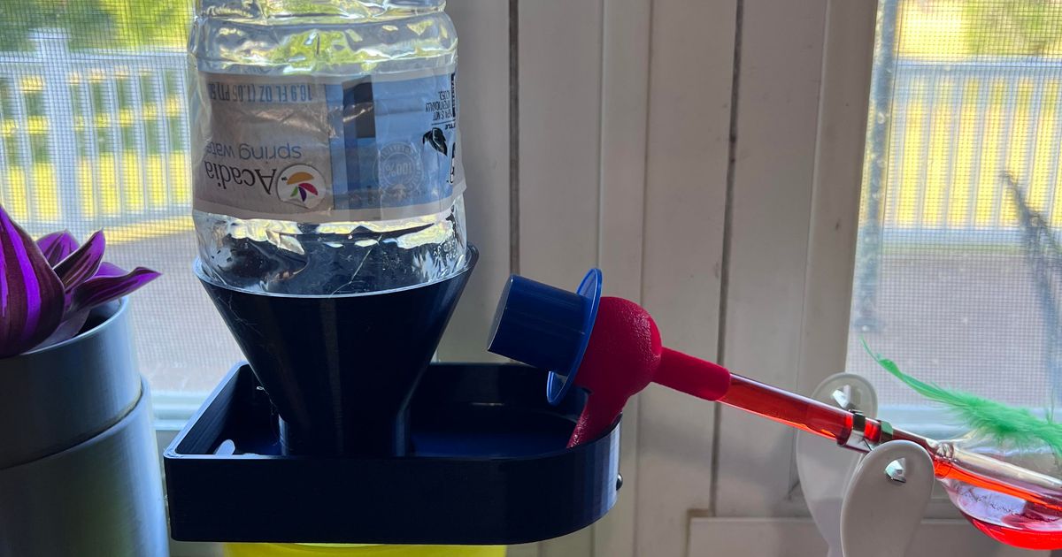 Automatic water dispenser by mohitmathew Download free STL model