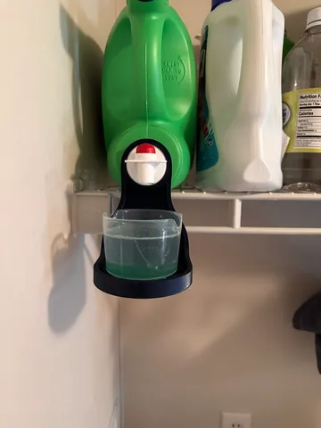 Laundry Liquid cup holder for laundry soap