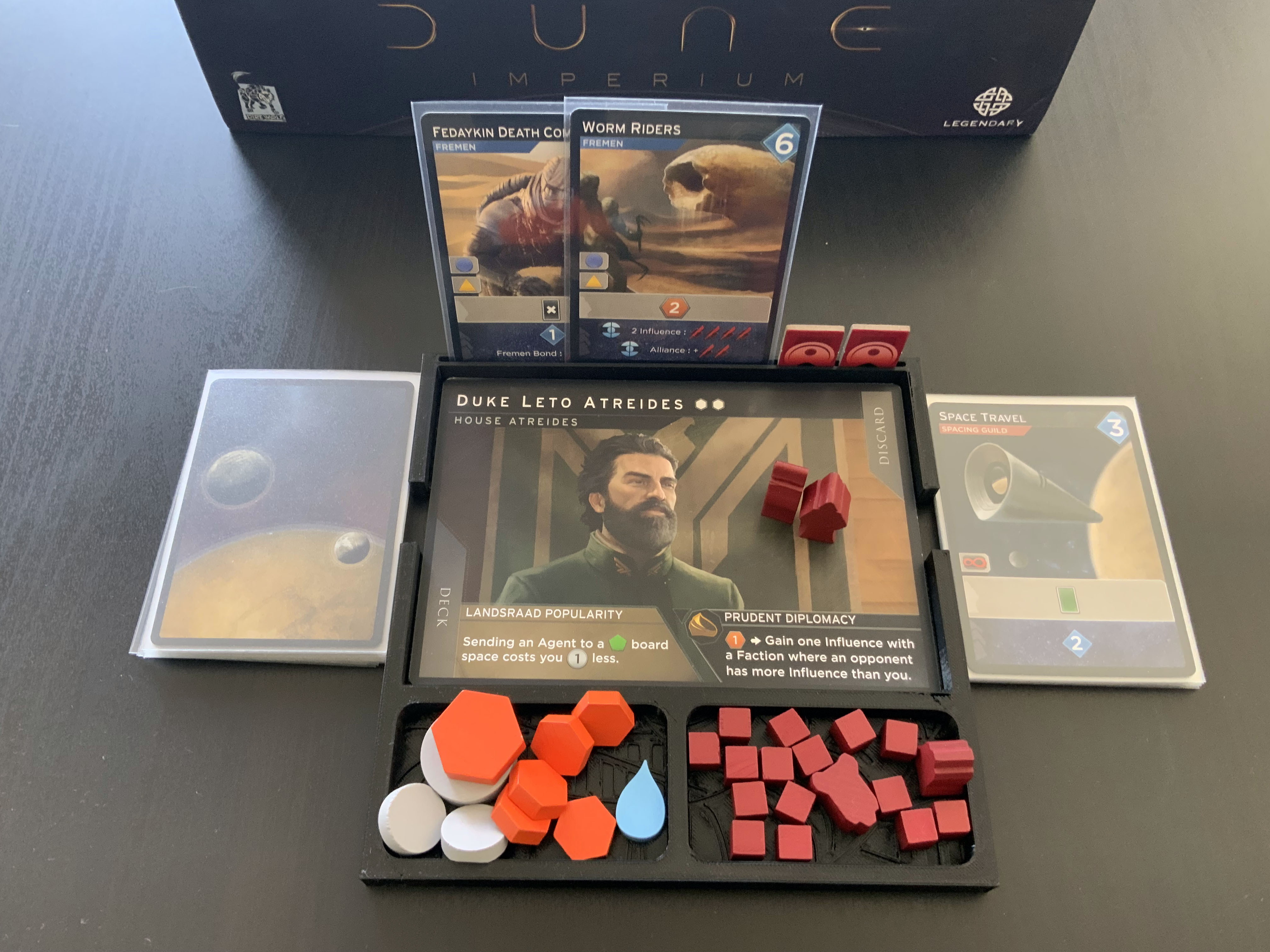 Miniatura 2 do modelo 3D Dune Imperium Player Board