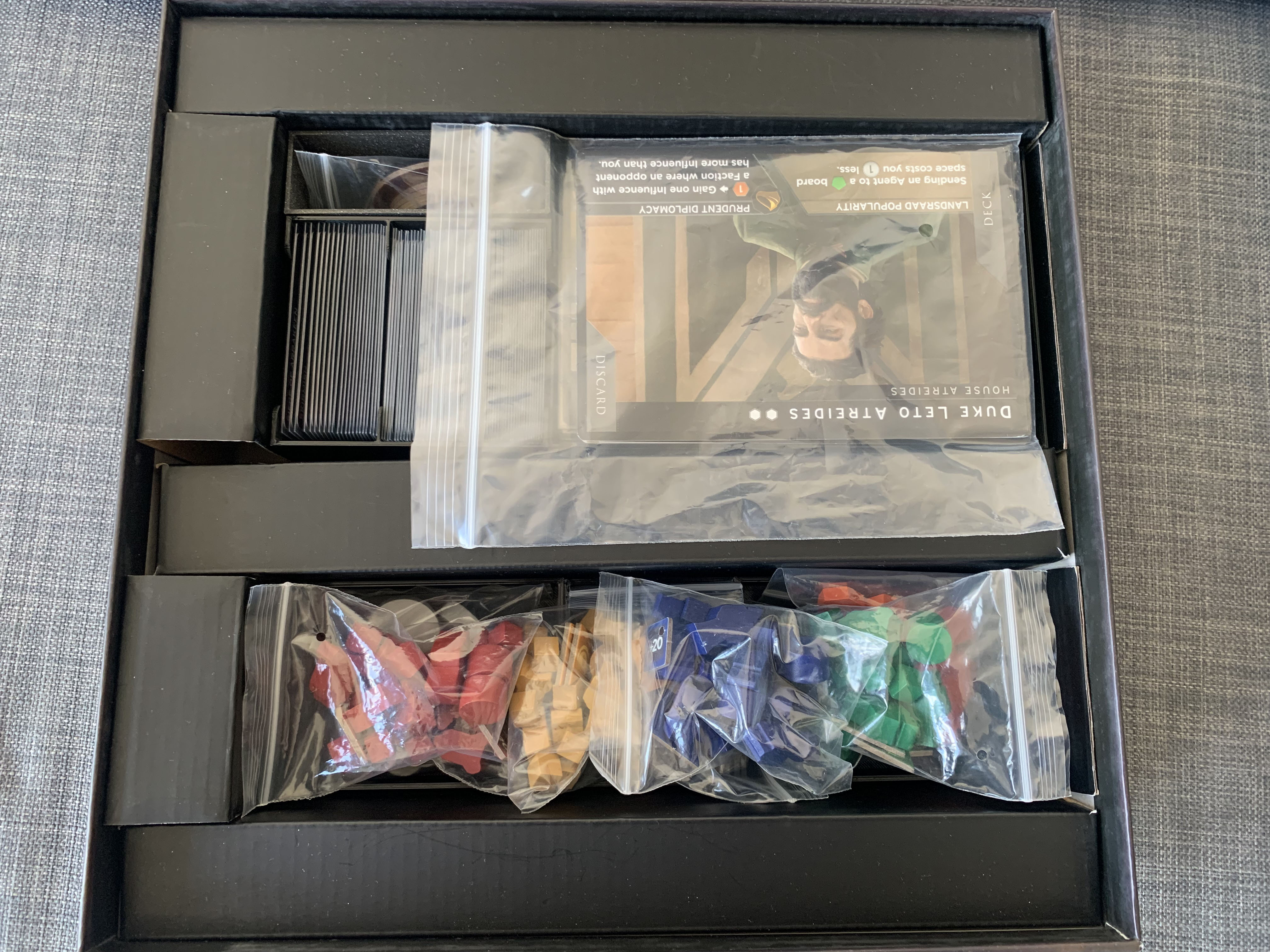 Dune Imperium Original Box Insert