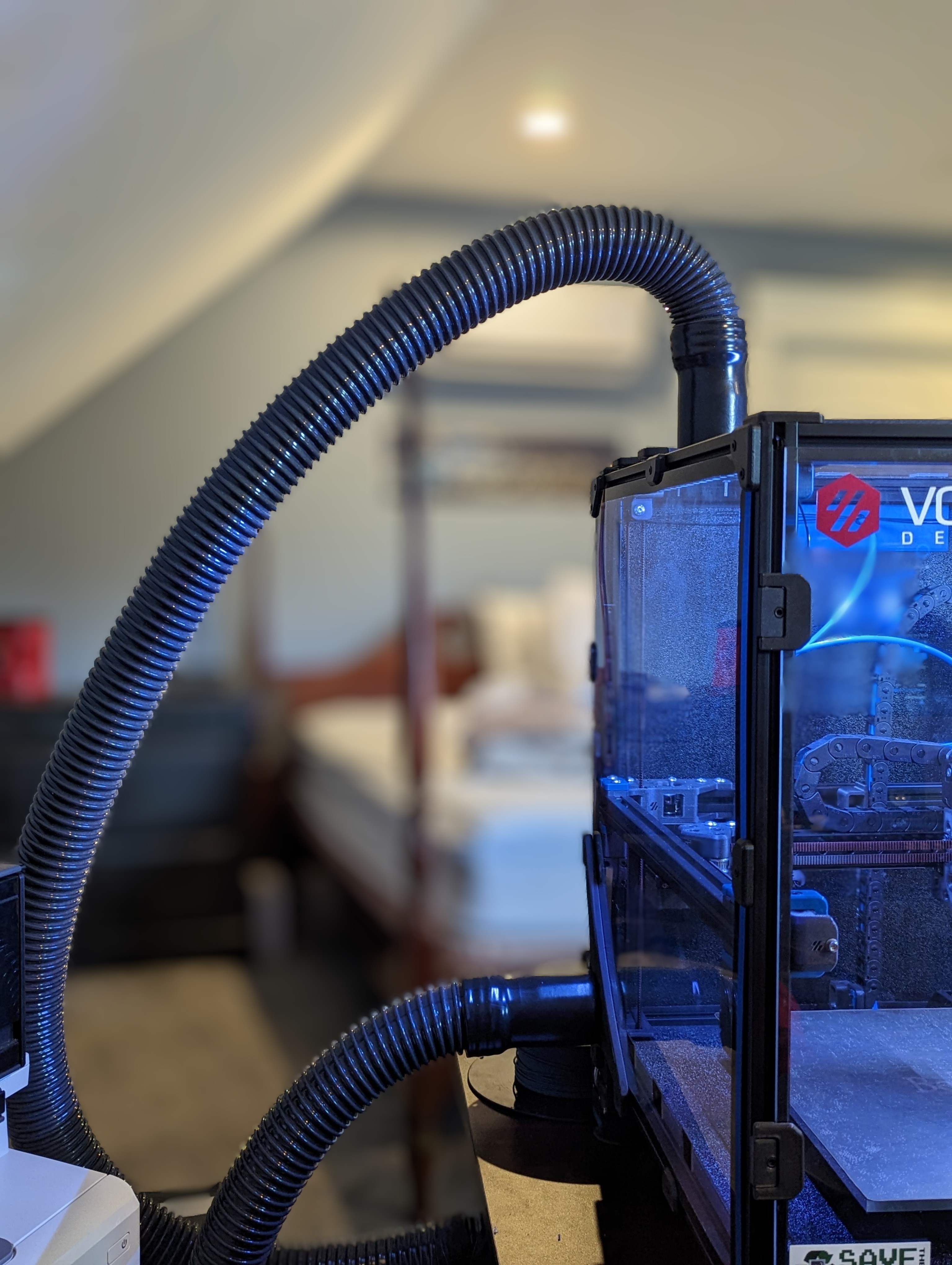Voron 2.4 Duct Brackets For External Recirculation/Filtration