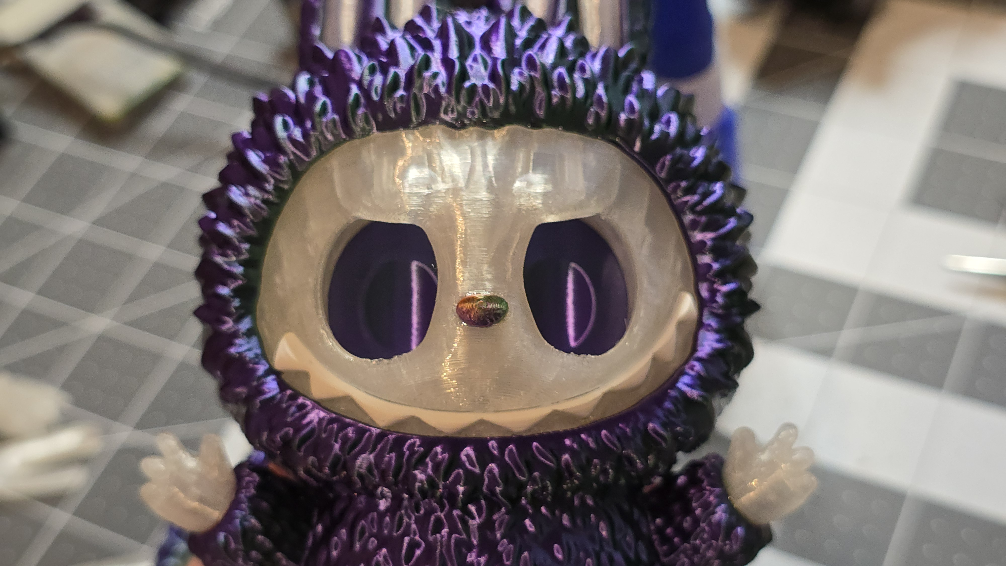 Easy Print Teeth for Labubu 3D model thumbnail
