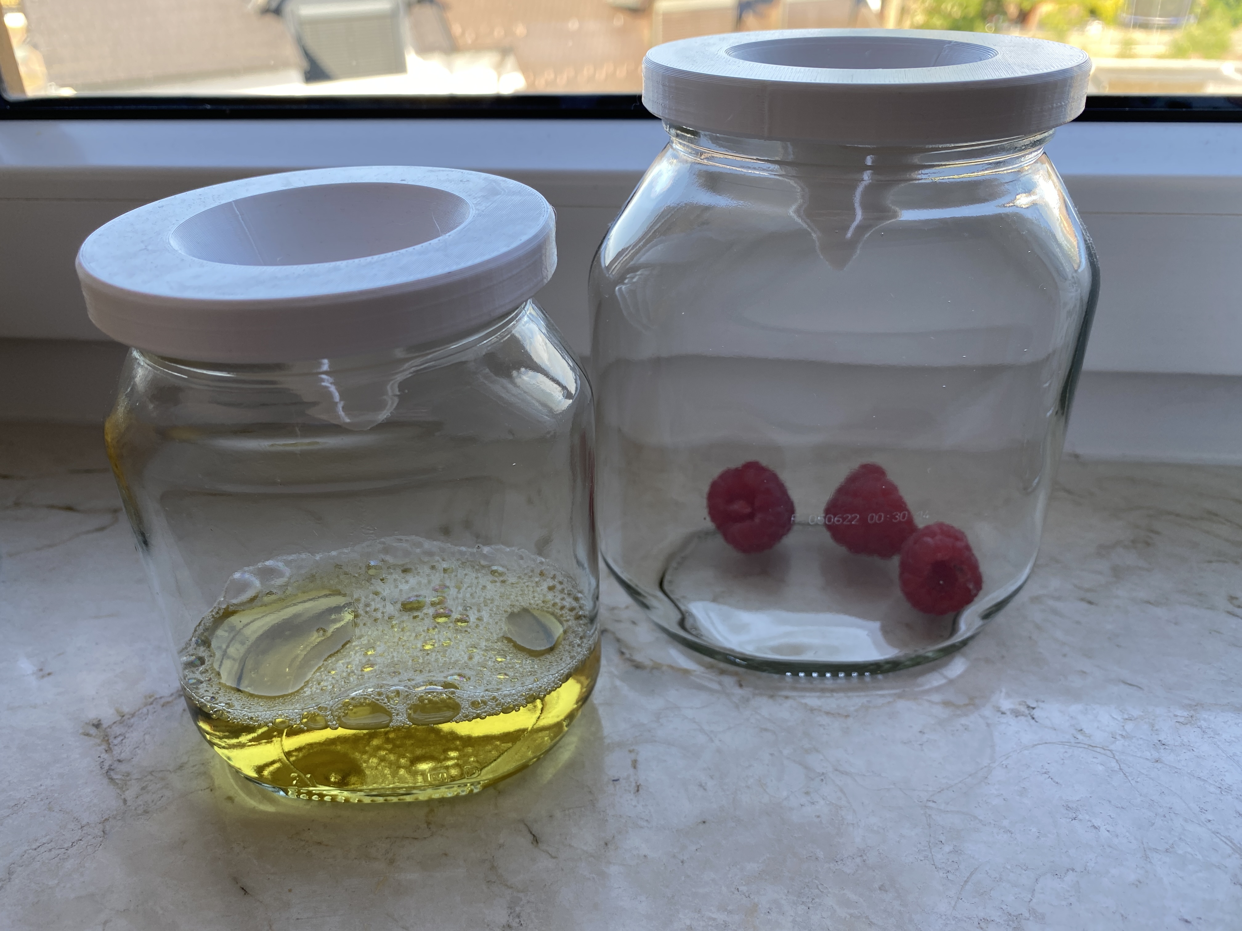 Nutella Fruchtfliegenfalle / Nutella fruit fly trap