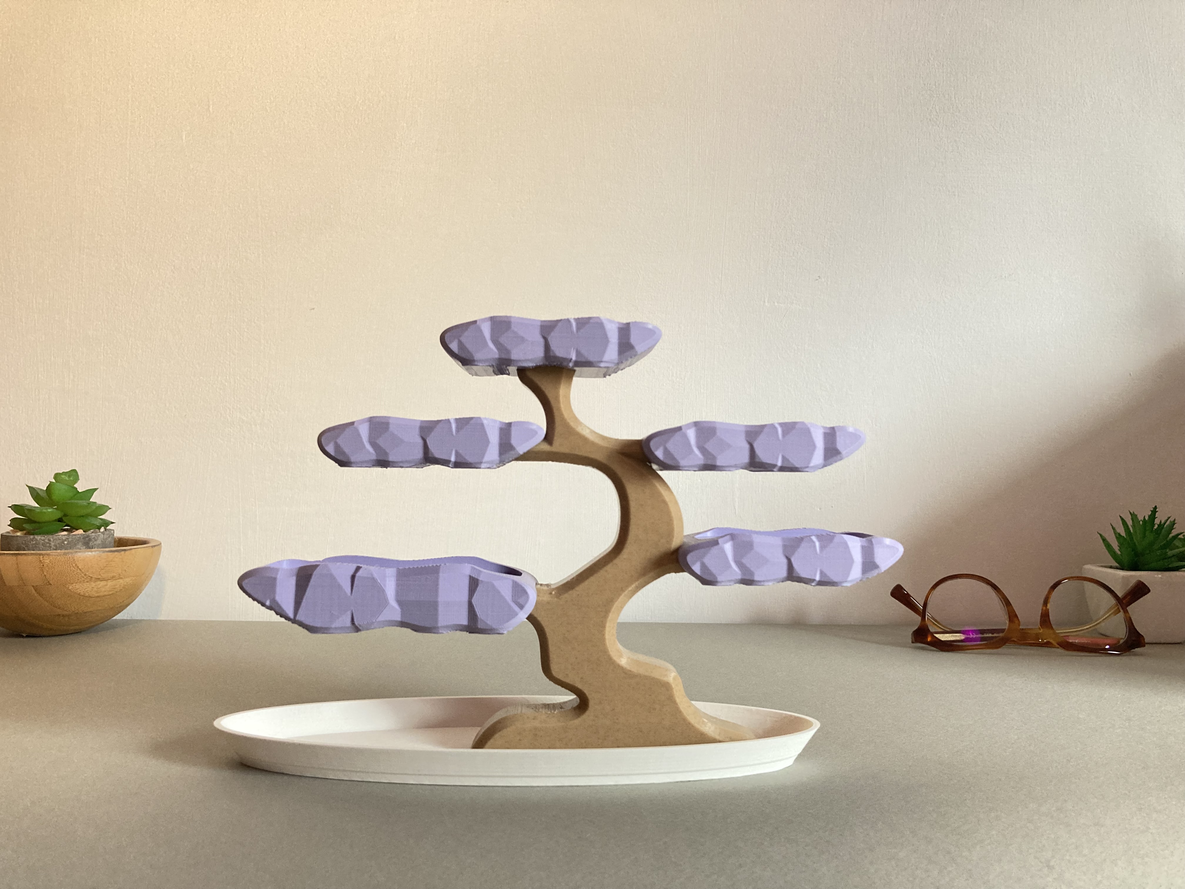 Miniatura 5 do modelo 3D Bonsai Ring Holder