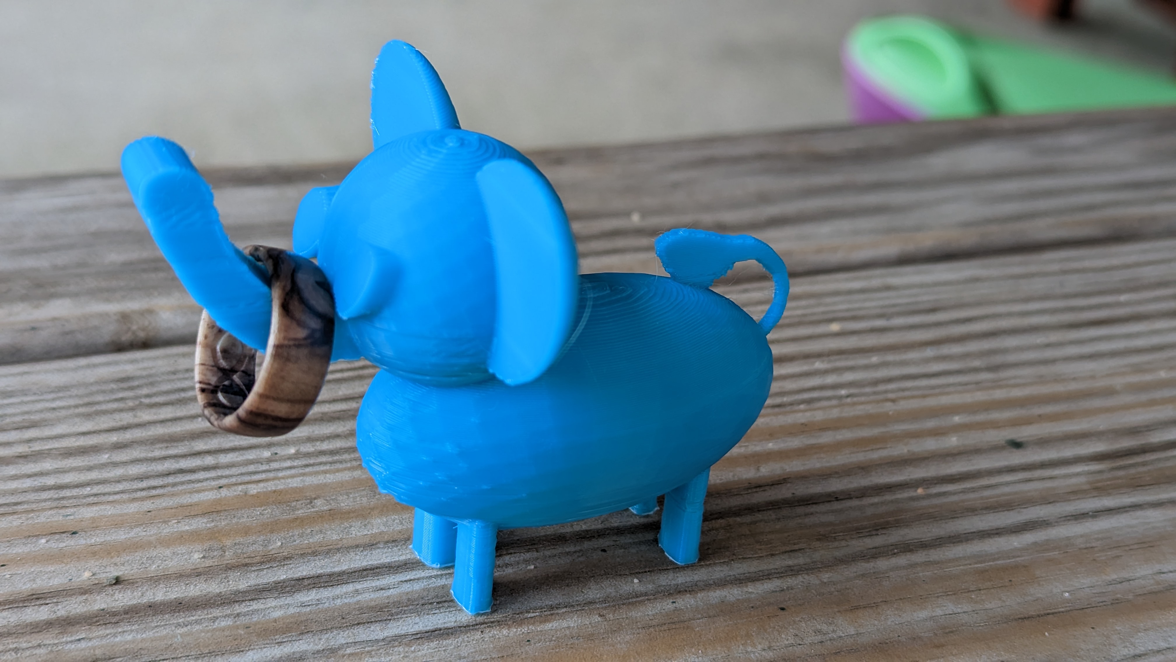 Elly the Ring Holder by FuzzyOrange | Download free STL model ...