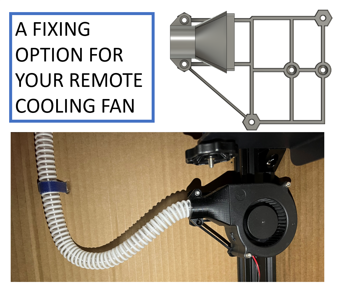 Remote Cooling Fan Mounting Solution by Addi(c)tiveManufacturing