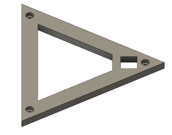 Miniatura 4 do modelo 3D Triangular levitating table
