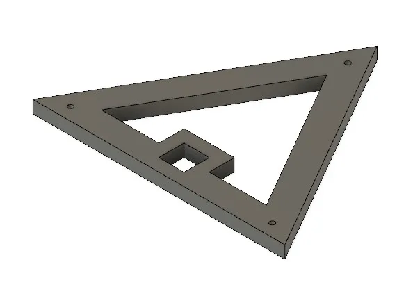 Triangular levitating table by kuceramm | Download free STL model ...