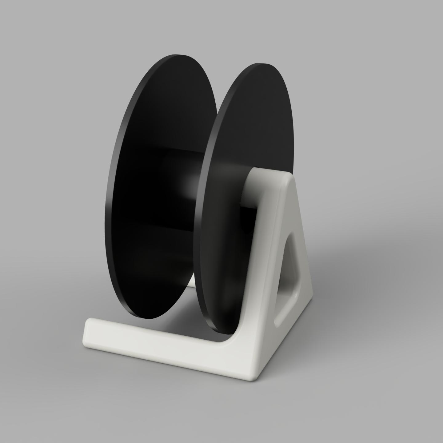 Spool Holder Printable On Small Printers By Maxx Download Free Stl Model 3229