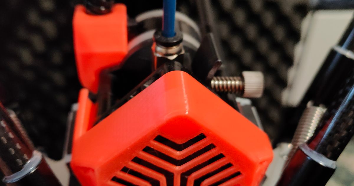 FLSUN V400 Extruder cable holder by Crypton Von Arcanum Download