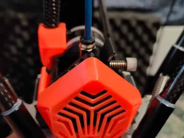FLSUN V400 - Extruder cable holder