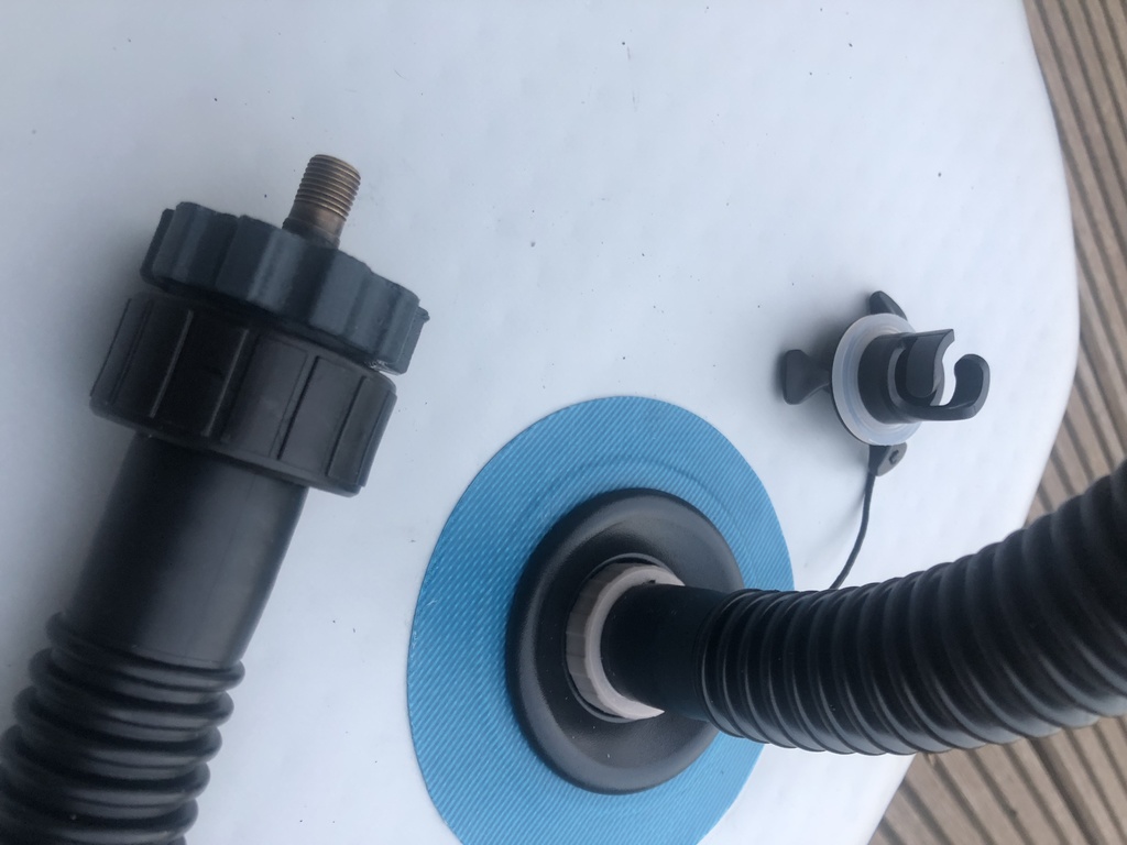 SUPValve to SchraderValve (car tire valve) Adapter by Twotone74