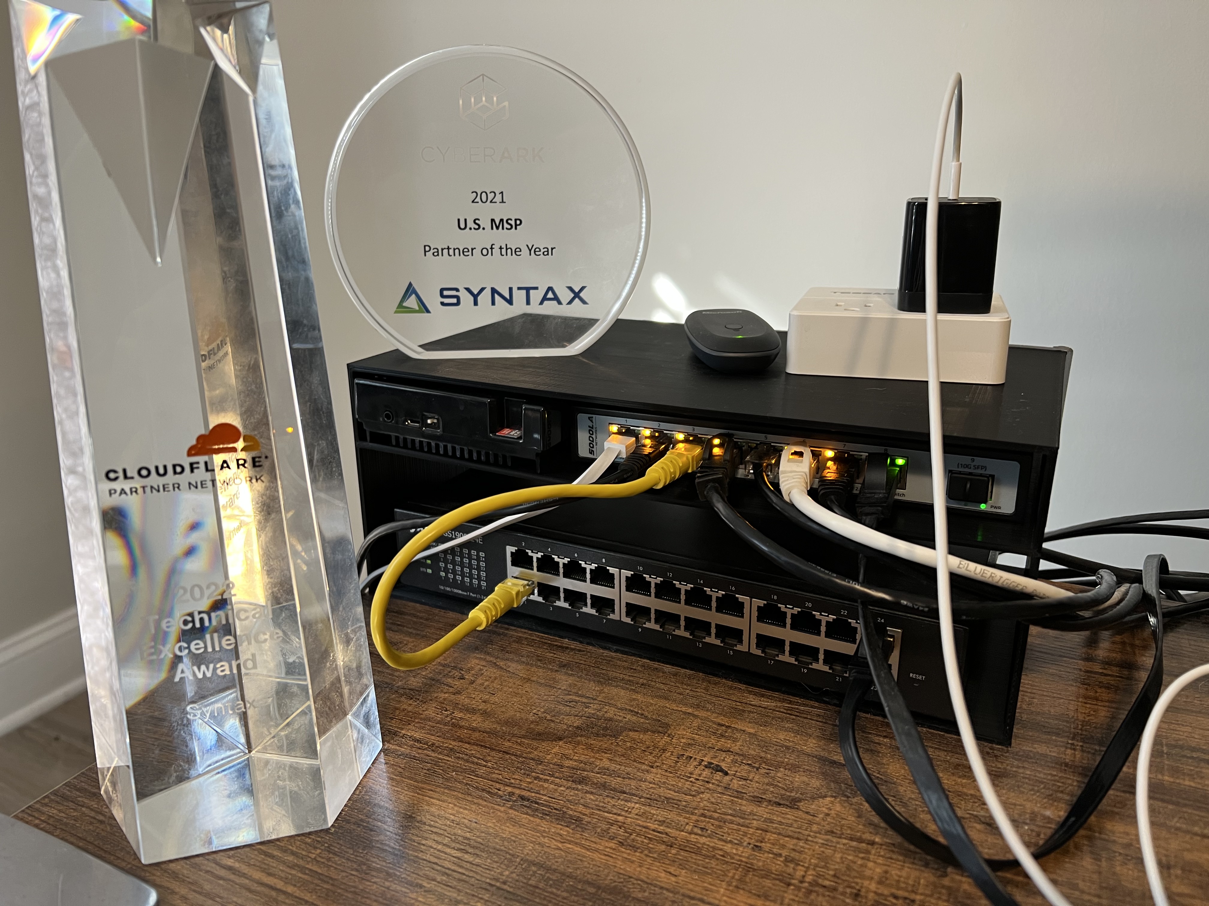 Switch/Router Shelf