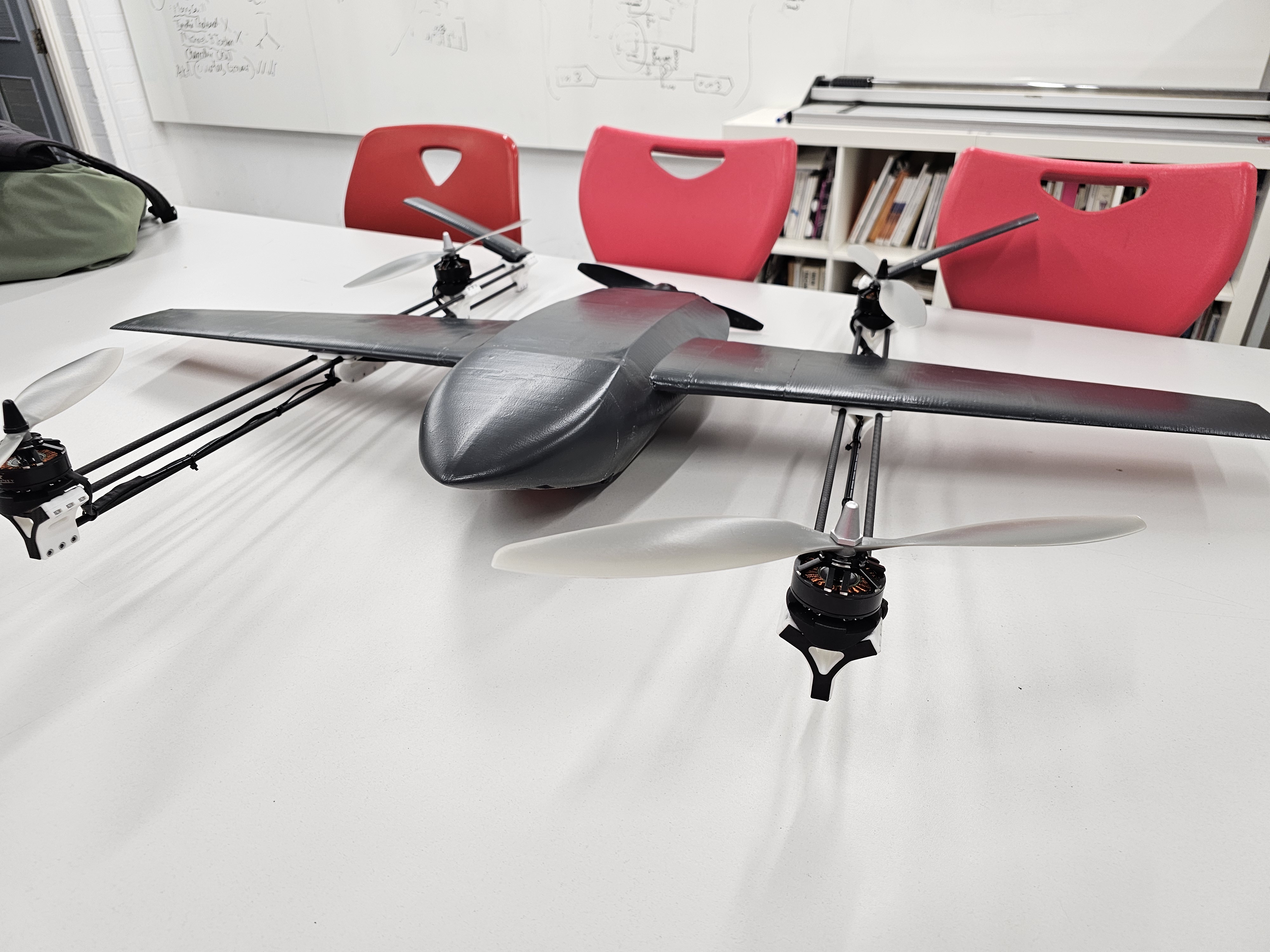 Miniatura 5 do modelo 3D Hyperion (Large VTOL UAV)