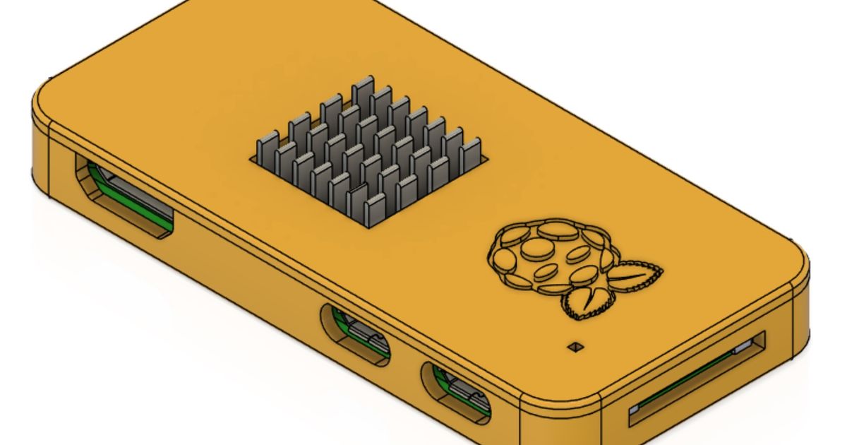 Raspberry Pi Zero W and 2W Case by jeepers01 | Download free STL model ...