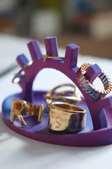 The Radiant Sun Ring Holder