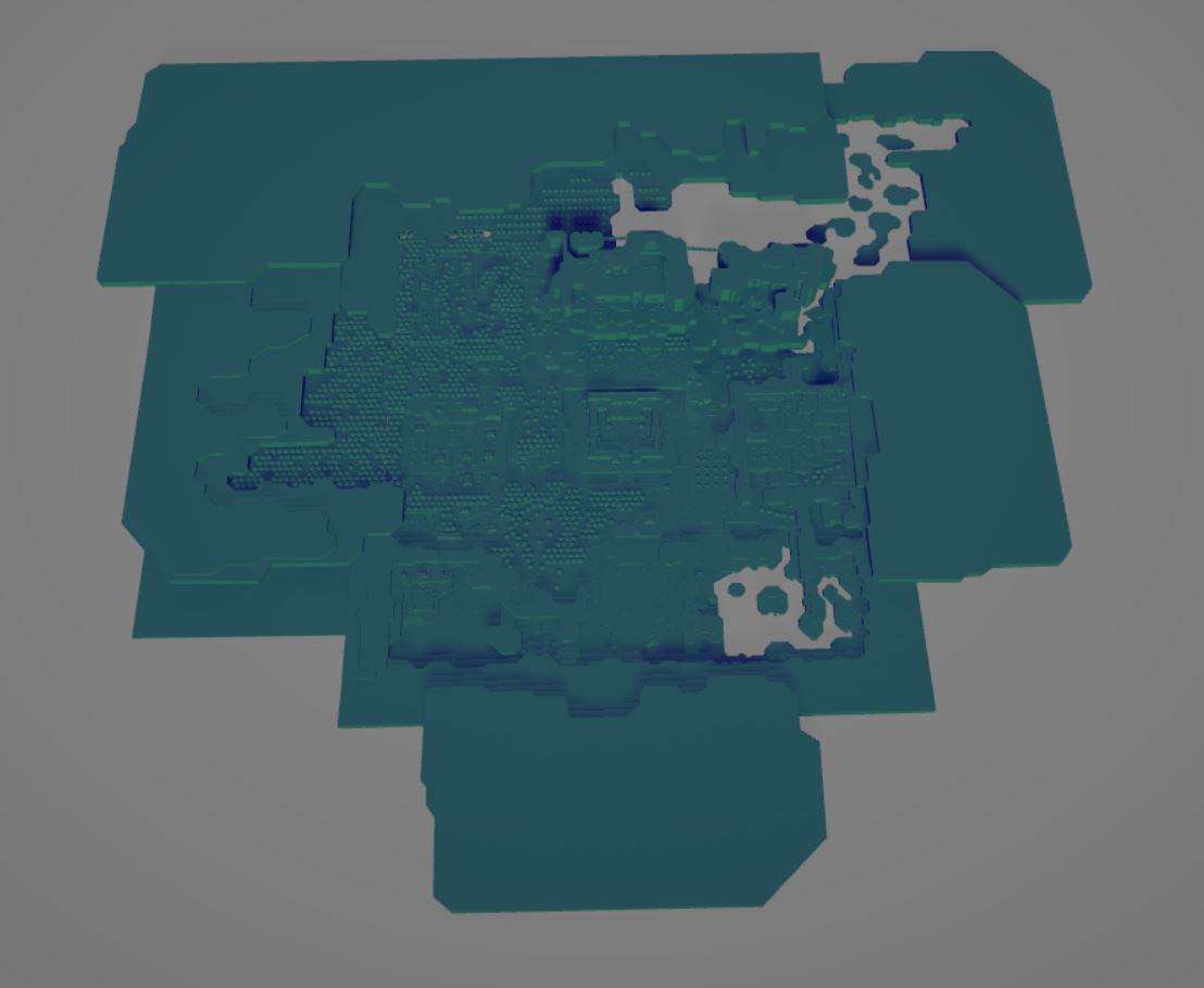 WIP Legend of Zelda: A Link To The Past map