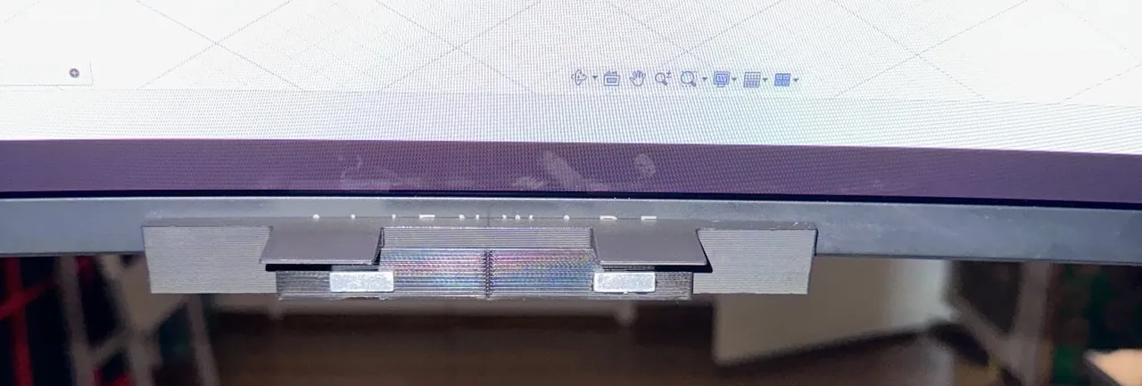 Tobii Eye Tracker 5 mount for Samunsung G7 (1000r curved monitor