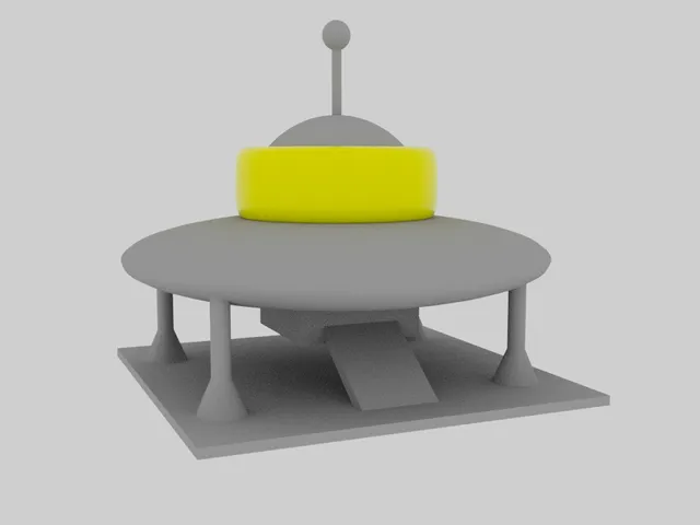 UFO ring holder
