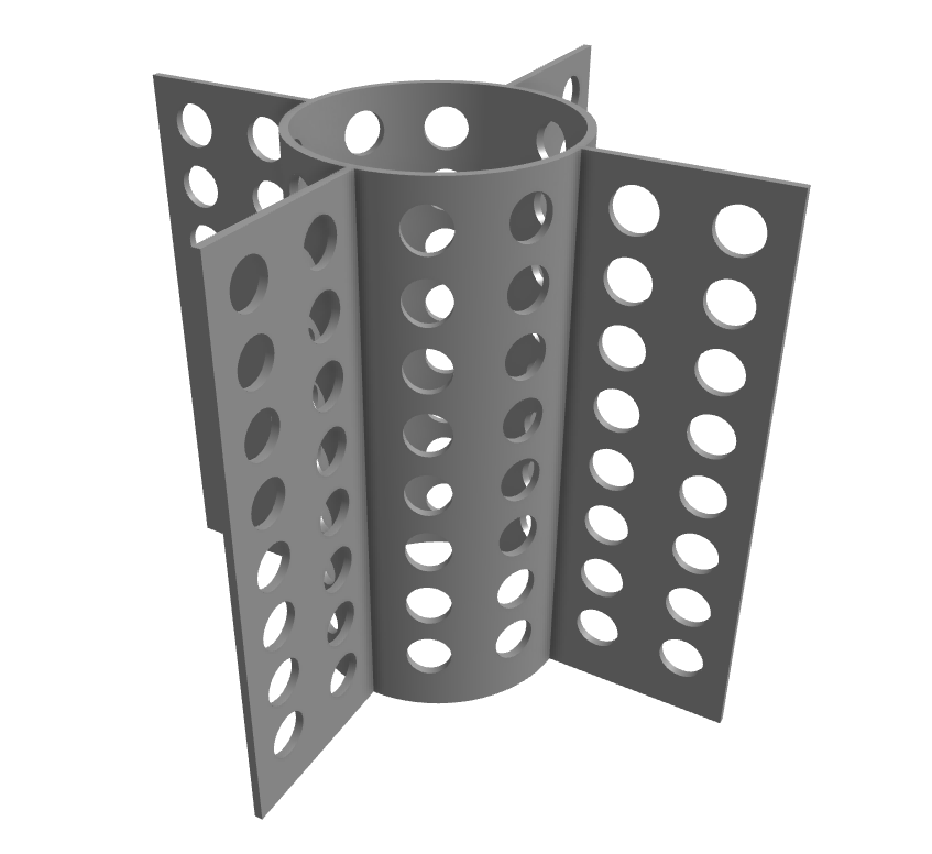 IKEA ORDNING Utensil holder insert by mentalflossed Download free STL