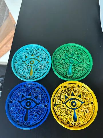 Zelda coaster with edge Wall