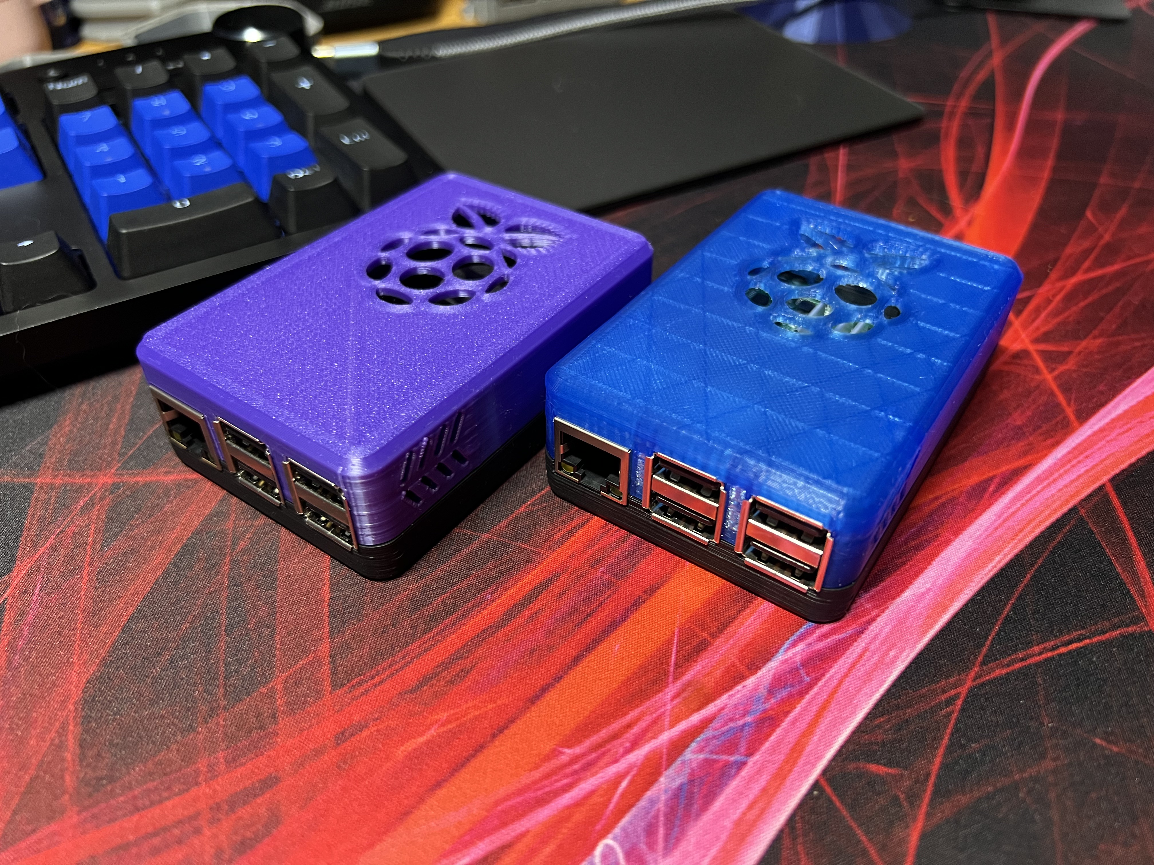 Raspberry Pi 3 Model B Case with Raspberry Pi Logo | Taller 3D model thumbnail