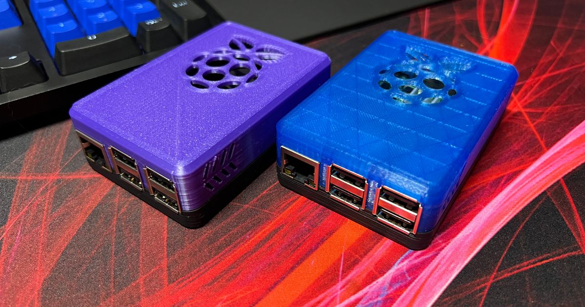Raspberry Pi 3 Model B Case with Raspberry Pi Logo | Taller by ...