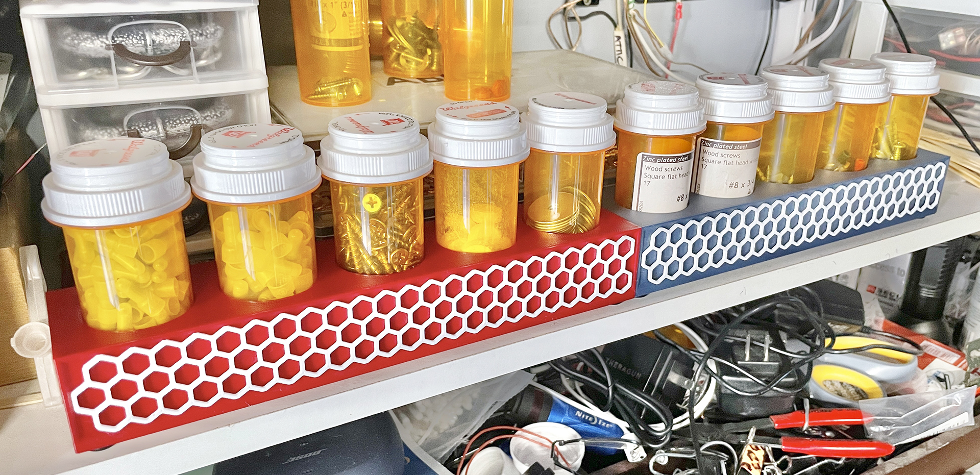 Pill Bottle Rack (Walgreens 32mm) by MrFlippant