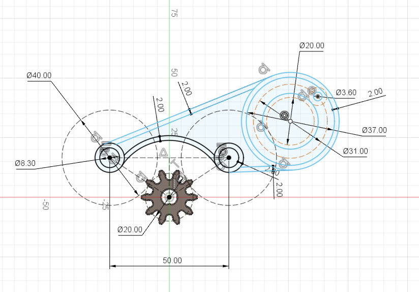 Pastamatic - 37 mm motor mount by GekoPrime | Download free STL model ...