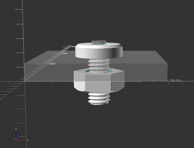 Swing Arm Magnifying Lamp Mount by Lounix Download free STL model