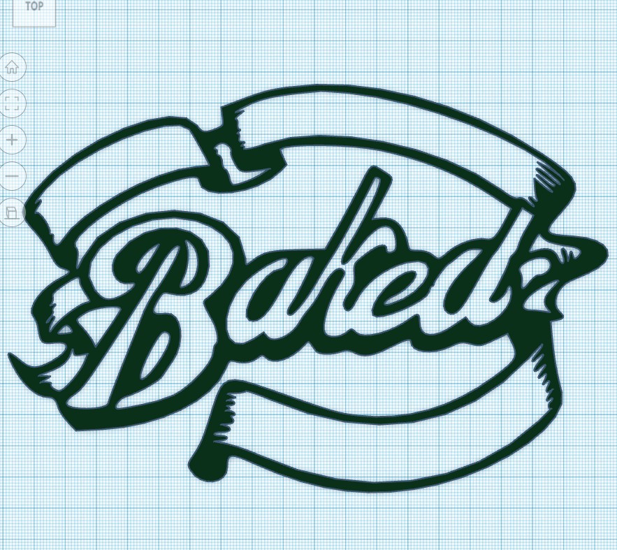 BAKED LOGO - WALLL ART
