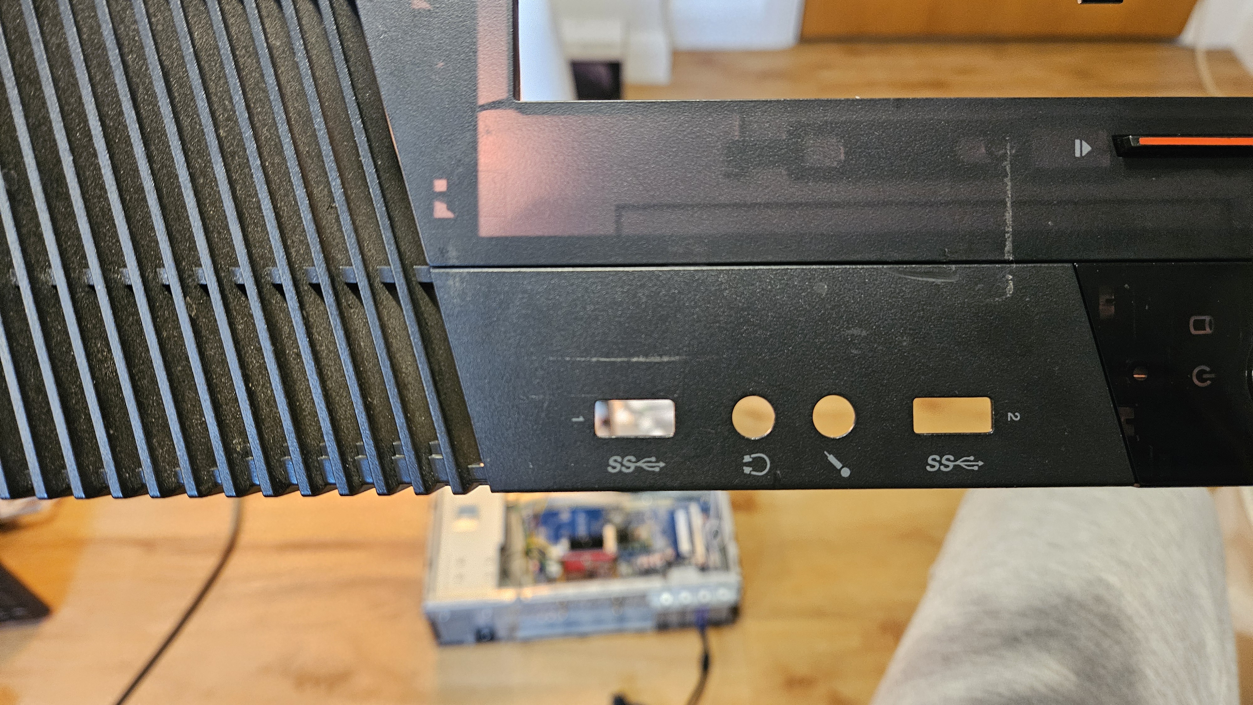 Computer Case USB and Audio Hole Cover