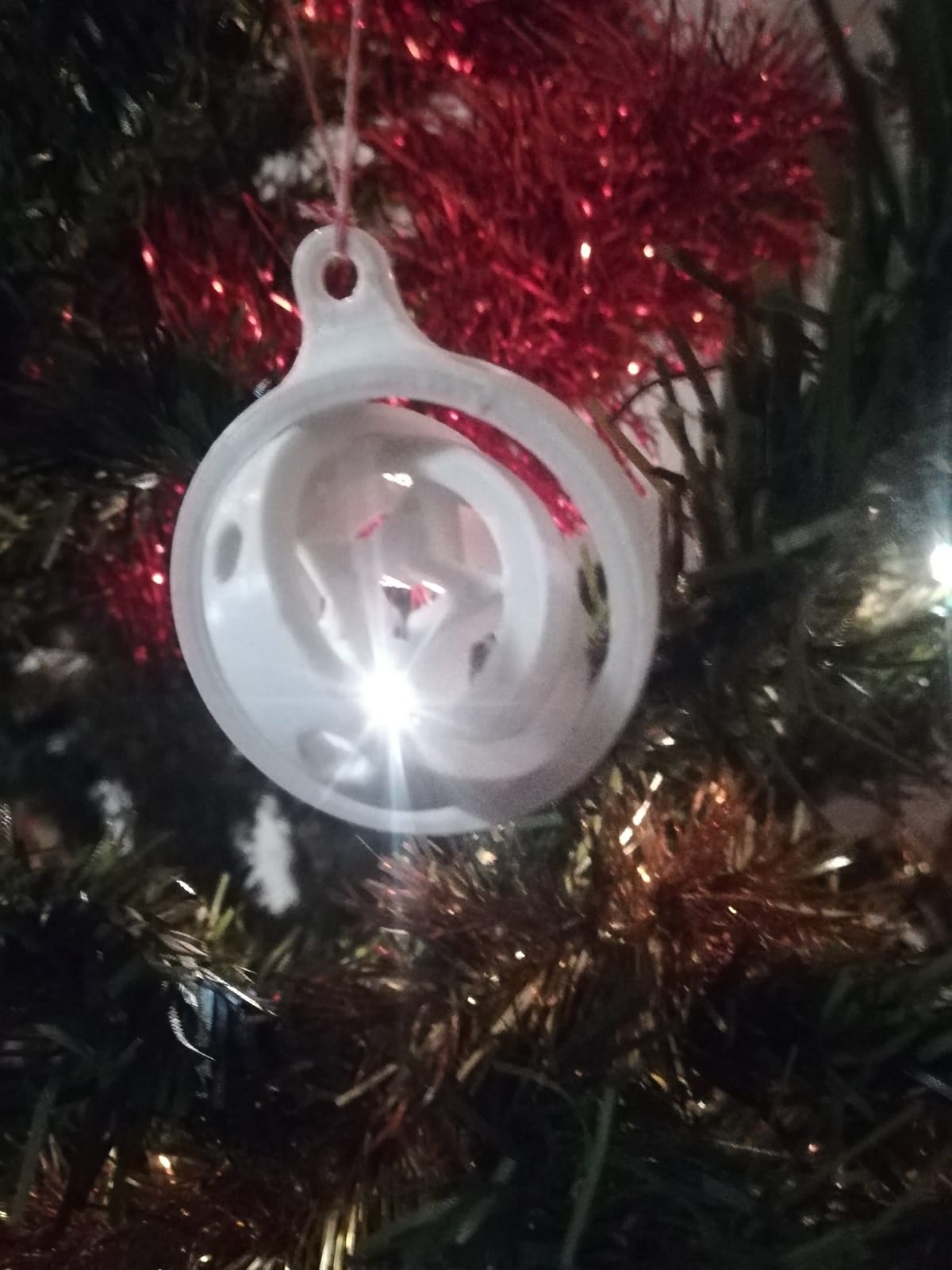 Gyro Christmas Globe Ornament