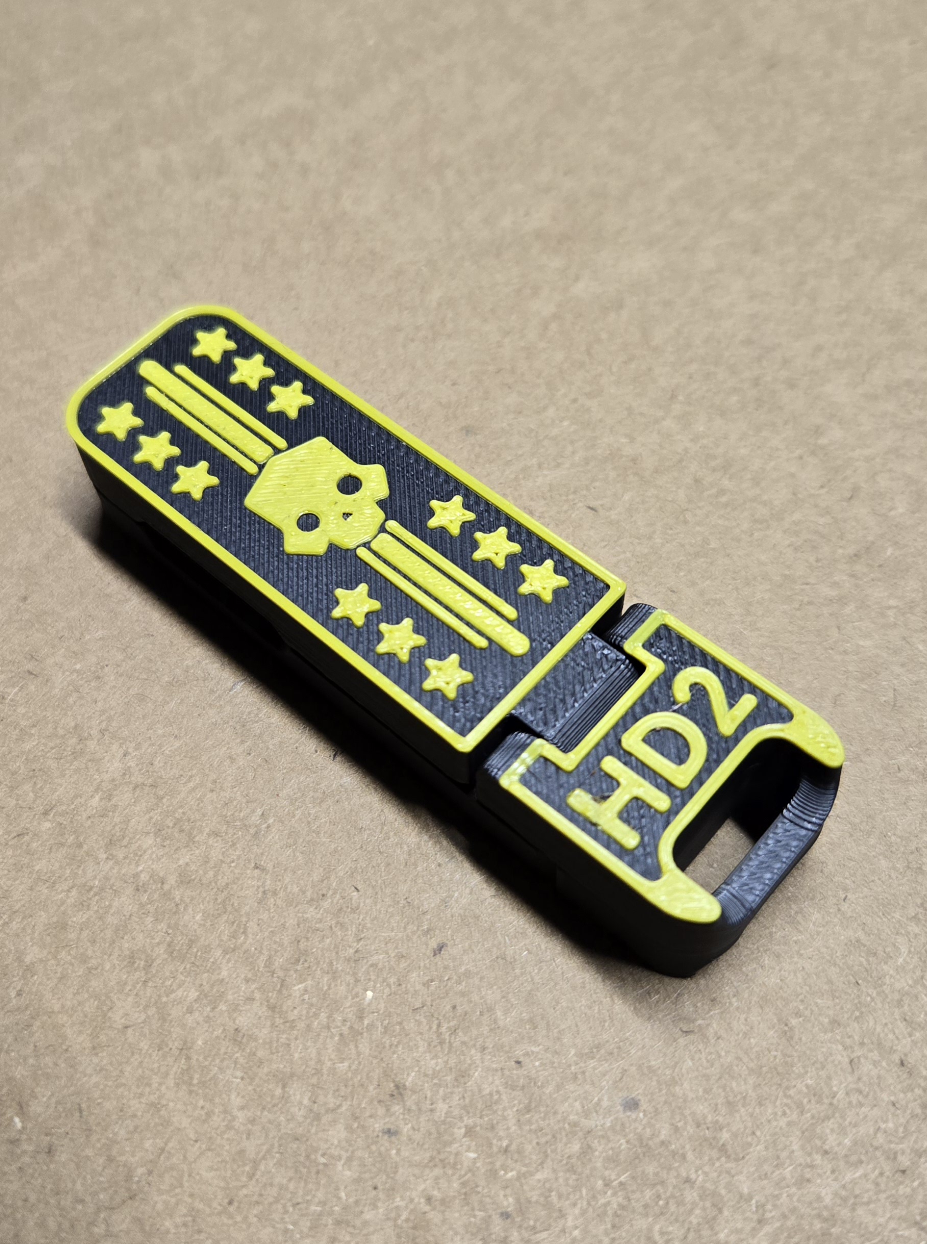 Helldivers 2 Key Chain Phone Stand