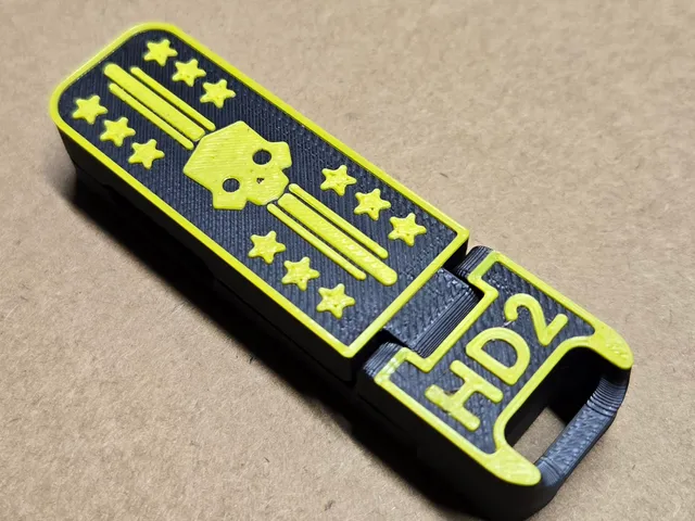 Helldivers 2 Key Chain Phone Stand