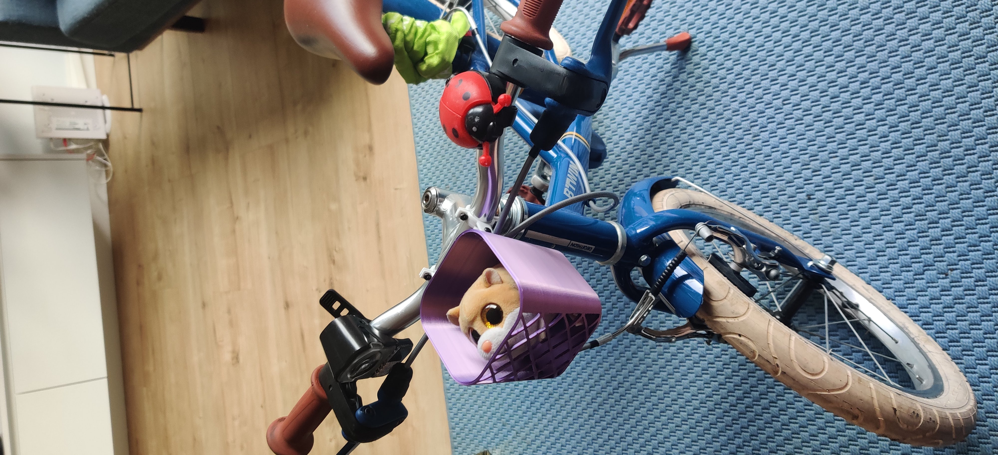 Basket for children's bike by gjlp25 Download free STL model