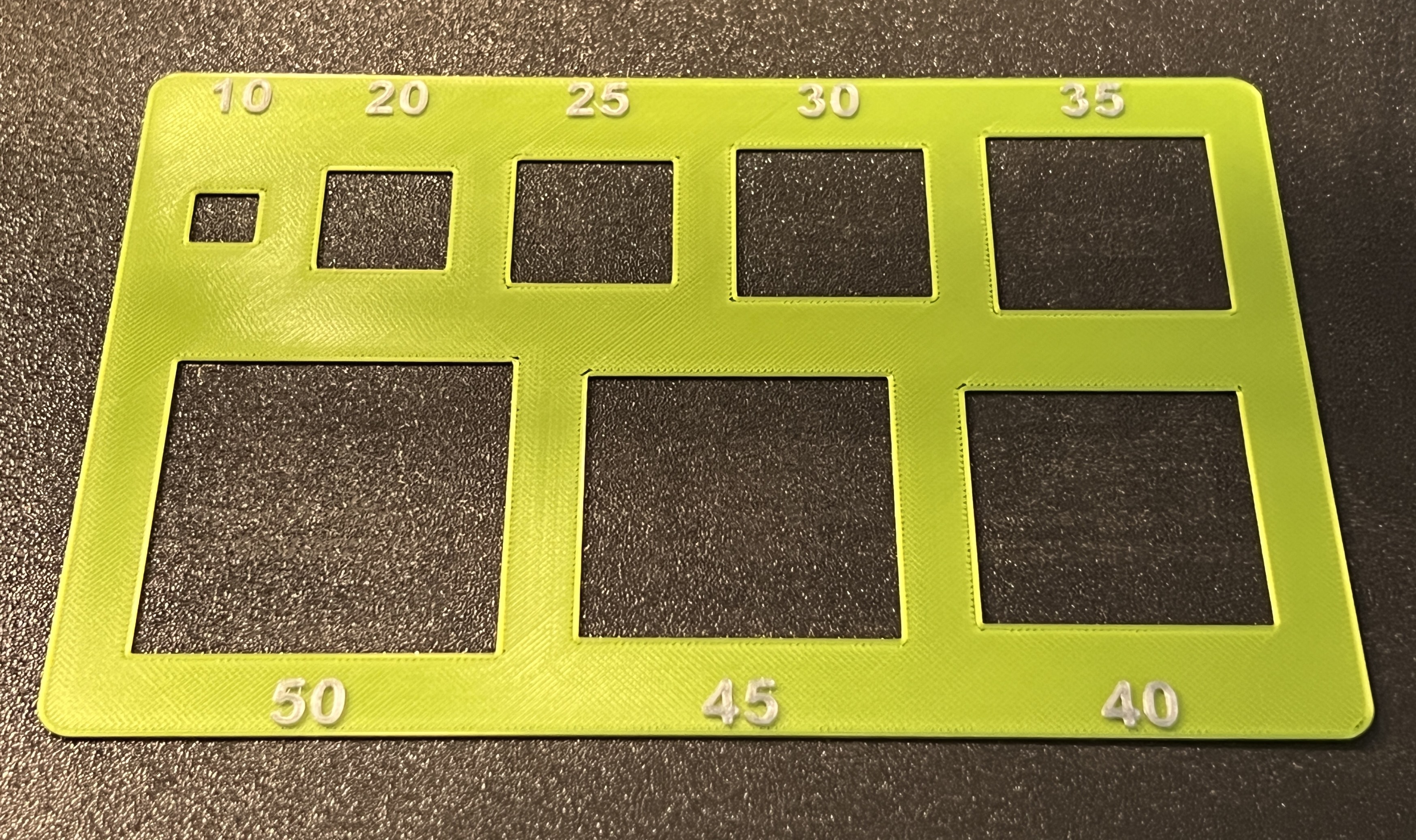 Simple Square Stencil
