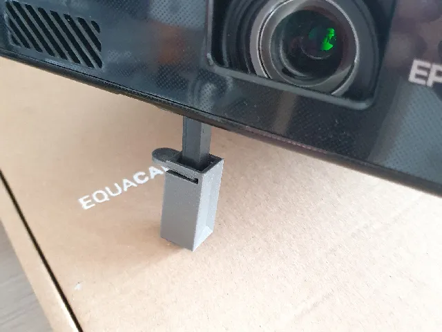Projector leg riser (parametric)