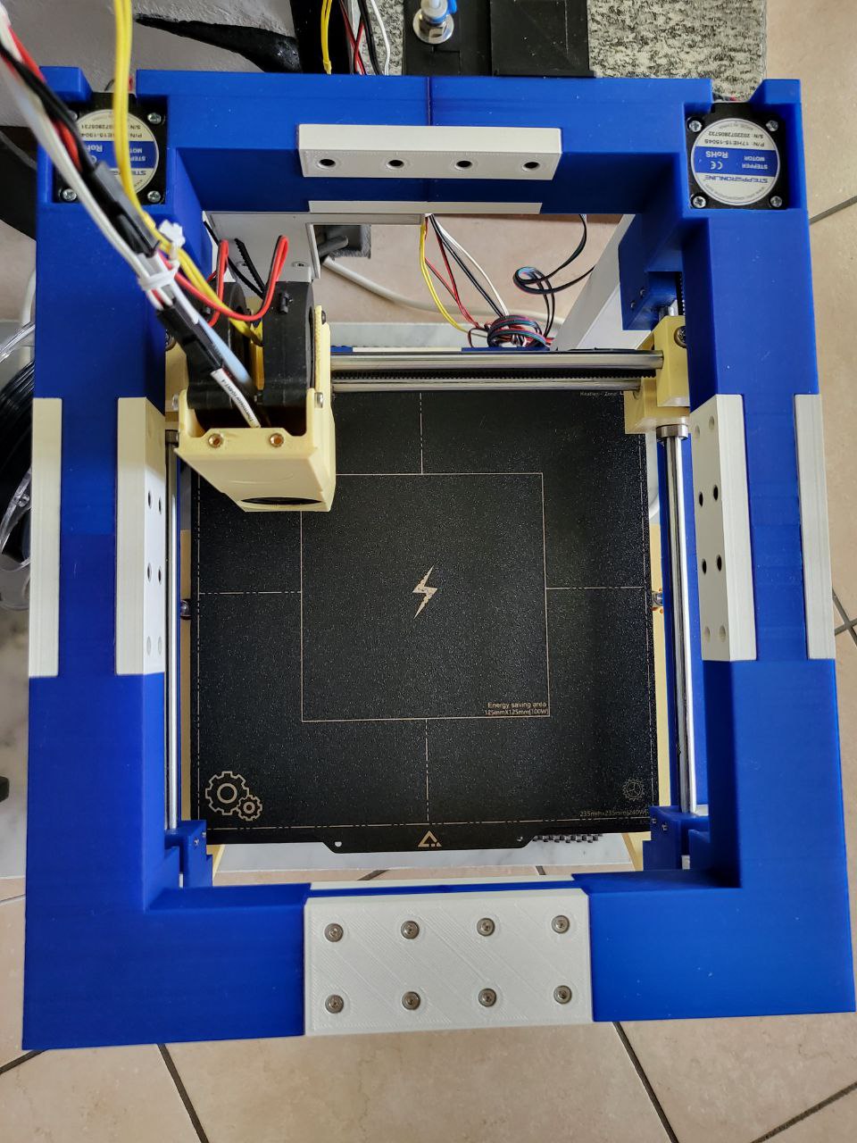 THE100 (v1.0) Ender 3 bed mod Remix by 2B3D Download free STL