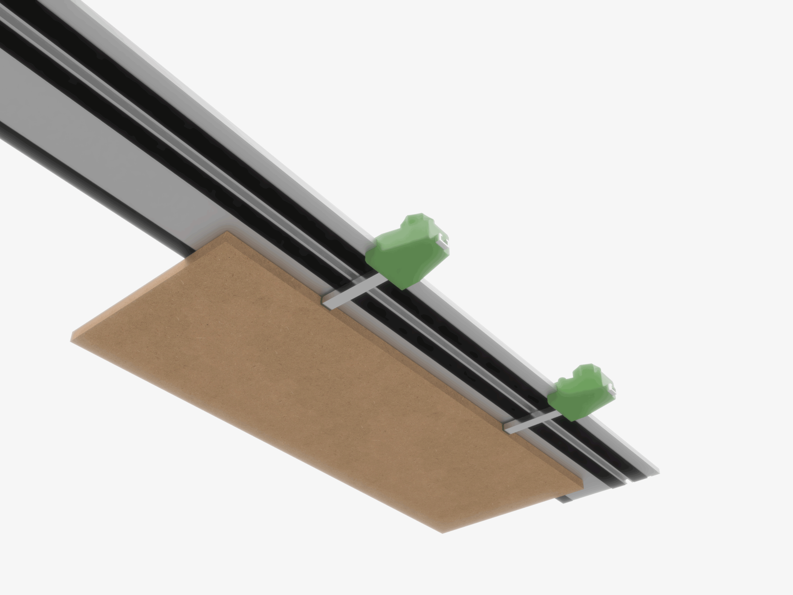 Makita Track Saw Waste Side Parallel Guide (WIP)