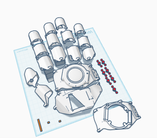 iron man mark 1 glove